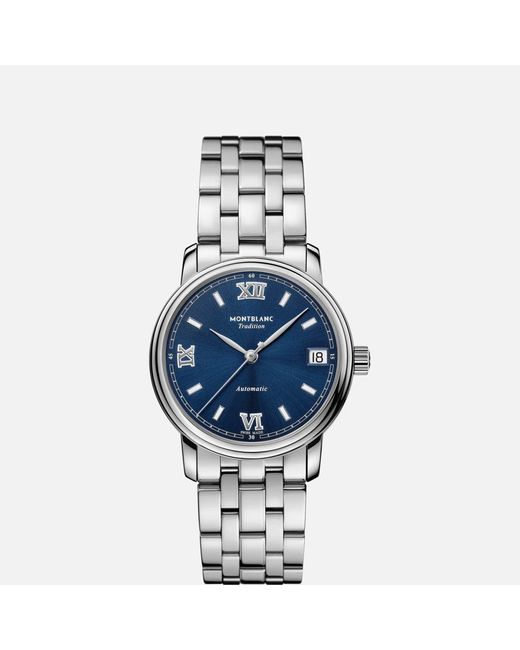 Montblanc Blue Tradition Automatic Date 32 Mm