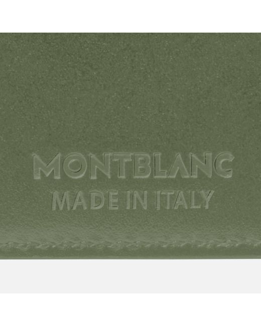 Portefeuille 8cc Meisterstück Montblanc en coloris Green