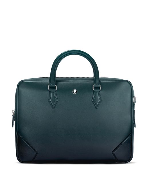Montblanc Green Mittelgroße Schreibmappe aus Meisterstück Sfumato-Leder