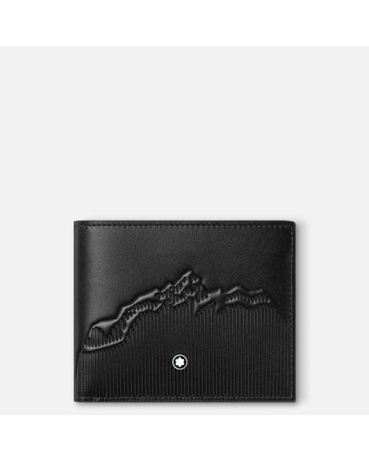 Montblanc Black Meisterstück Wallet 6cc - Credit Card Wallets