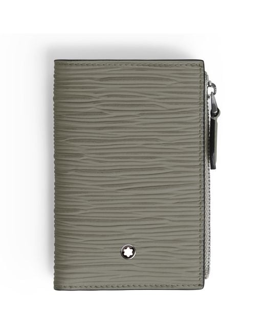 4810 Minicartera vertical para 6 tarjetas Montblanc de color Gray