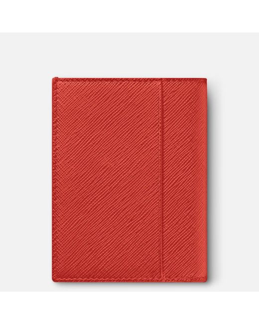 Sartorial Minicartera Para 4 tarjetas Montblanc de color Red
