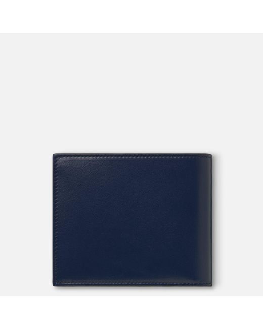 Montblanc Meisterstück Brieftasche 4 Cc Mit Münzfach in Blue für Herren