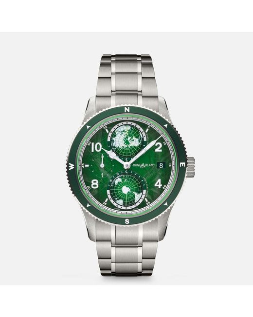 Montblanc Green 1858 Geosphere 0 Oxygen - Wrist Watches