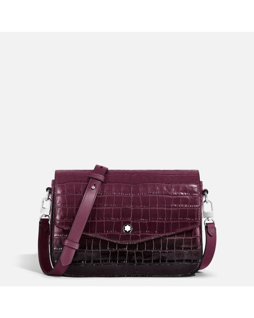 Montblanc Purple Atelier Round Messenger - Cross Bodies for men