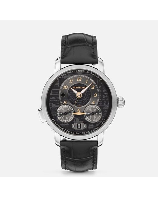Montblanc Black Star Legacy Nicolas Rieussec Chronograph 43 Mm Meisterstück 100 Years Limited Edition – 500 Exemplare