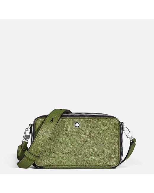 Montblanc Green Sartorial Travel Case - Cross Bodies for men