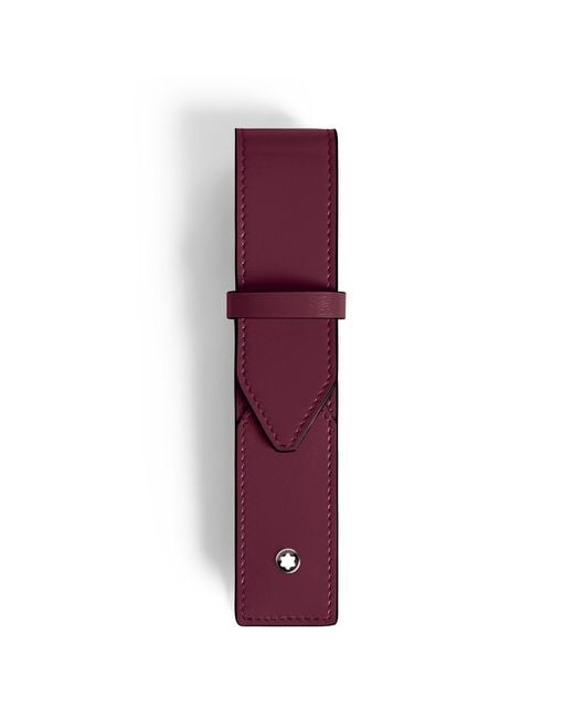 Astuccio per 1 strumento da scrittura Meisterstück di Montblanc in Purple