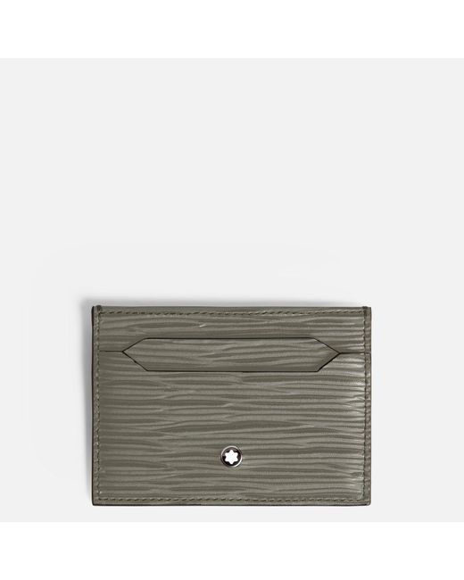 Montblanc Gray 4810 Card Holder 5cc - Card Cases for men