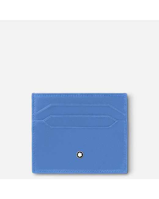 Montblanc Blue Meisterstück Card Holder 6cc - Card Cases