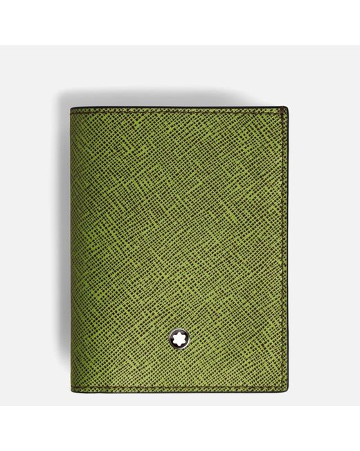 Montblanc Green Sartorial Mini Wallet 4cc - Compact Wallets for men
