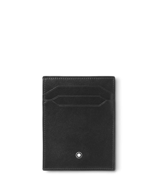 Montblanc Black Meisterstück Kartenetui 4 cc mit Ausweisfach