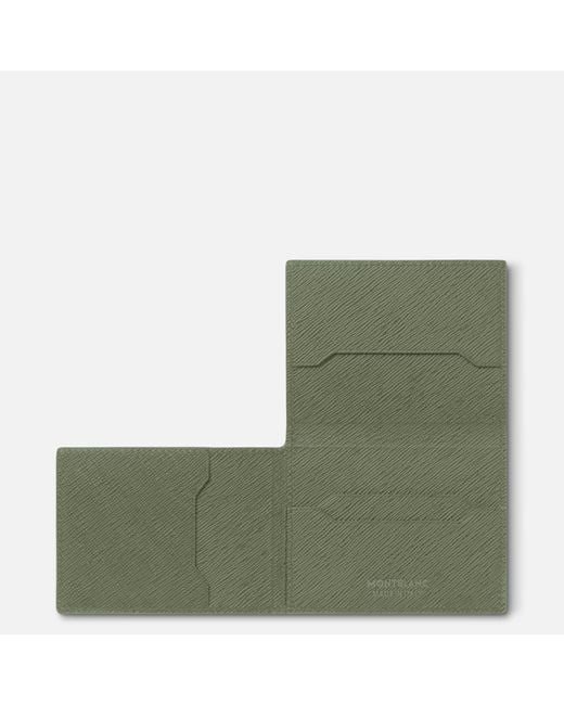 Sartorial Portatarjetas Triple Para 4 Tarjetas Montblanc de color Green