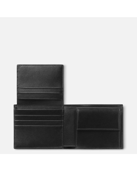 Montblanc Meisterstück Brieftasche 10 Cc Mit Münzfach in Black für Herren