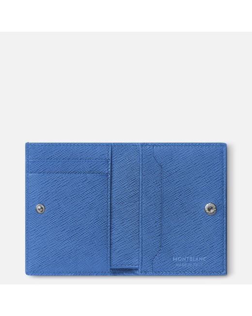 Portefeuille Continental Nano Format Sartorial Montblanc en coloris Blue