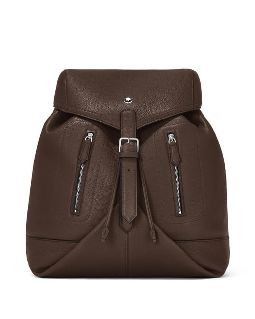 Montblanc Brown Grain Rucksack