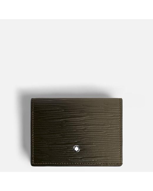 Montblanc Green Nano Continental Wallet With Sfumato Effect