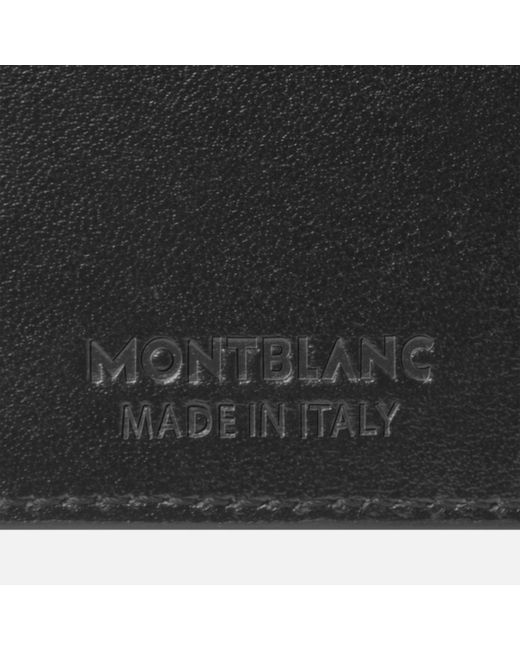 Porte-cartes 2cc Meisterstück Montblanc en coloris Black