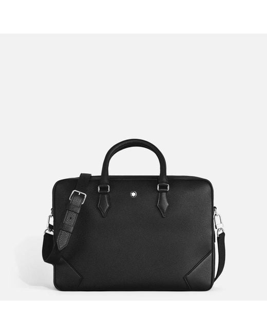 Montblanc Black Grain Document Case