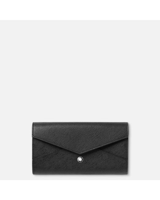 Montblanc Black Sartorial Continental Wallet - Wallets