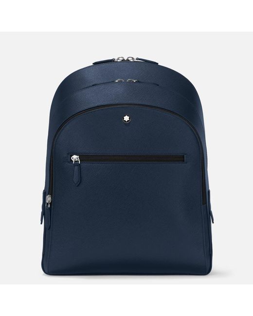 Montblanc Blue Sartorial Medium Backpack 3 Compartments - Backpacks for men