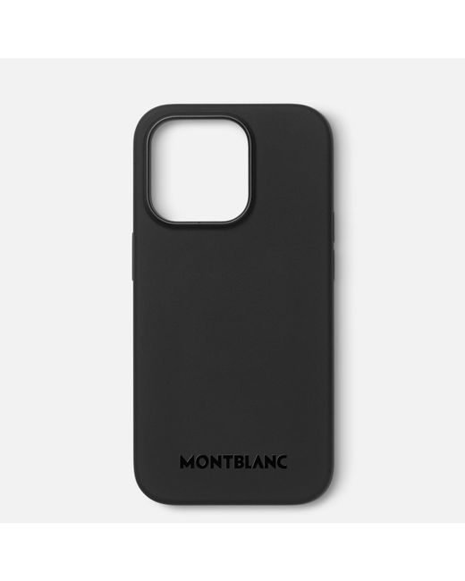 Montblanc Black Selection Phone Case Für Das Apple Iphone 15 Pro Mit Magsafe