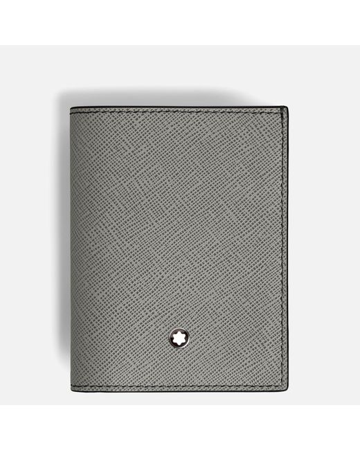 Portafoglio Mini 4 Scomparti Sartorial di Montblanc in Gray da Uomo