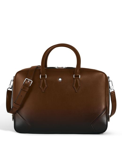 Portadocumenti Modello Grande di Montblanc in Brown