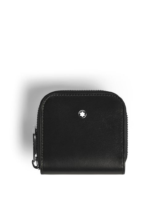 Étui pour Écouteurs en Cuir Meisterstück Montblanc pour homme en coloris Black