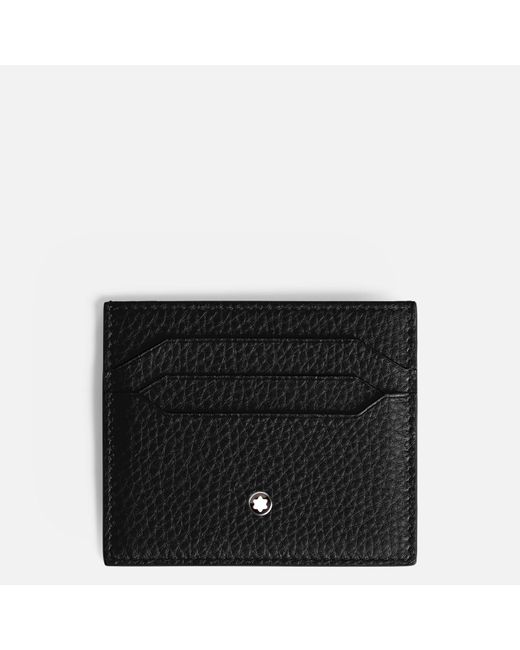 Montblanc Genarbtes Kartenetui 6 Cc in Black für Herren