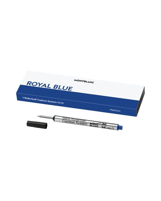 1 refill per roller senza cappuccio di Montblanc in Blue