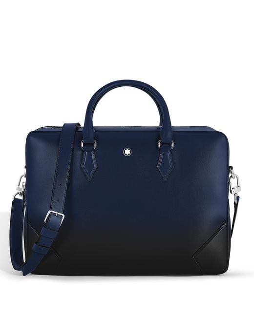 Portadocumenti Modello Medio di Montblanc in Blue da Uomo