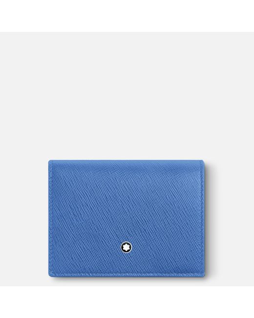 Portefeuille Continental Nano Format Sartorial Montblanc en coloris Blue