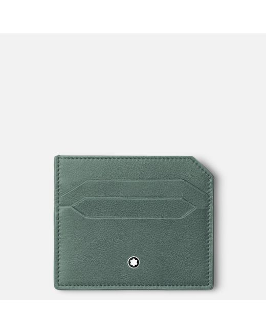 Porte-cartes 6cc Soft Montblanc en coloris Green