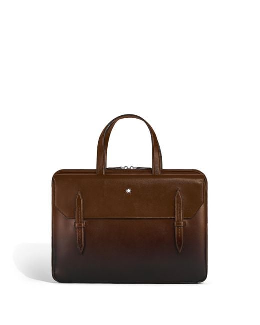 Portadocumenti Sottile di Montblanc in Brown
