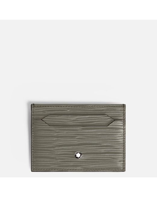 4810 Portatarjetas Para 5 tarjetas Montblanc de hombre de color Gray