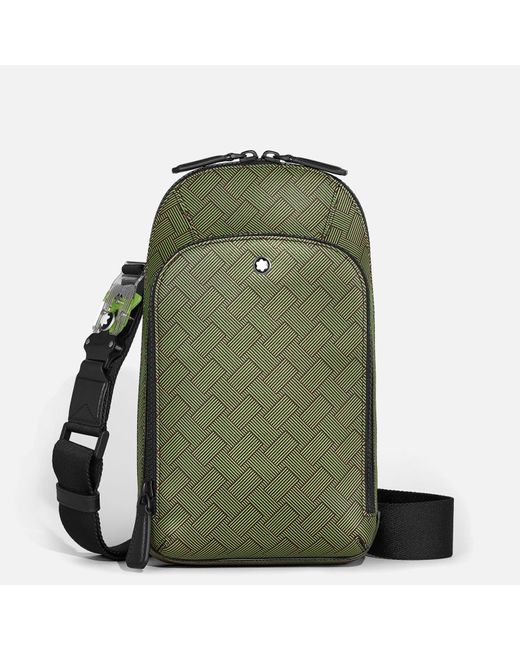 Borsa A Tracolla Extreme 3.0 Con Fibbia M Lock 4810 di Montblanc in Green da Uomo