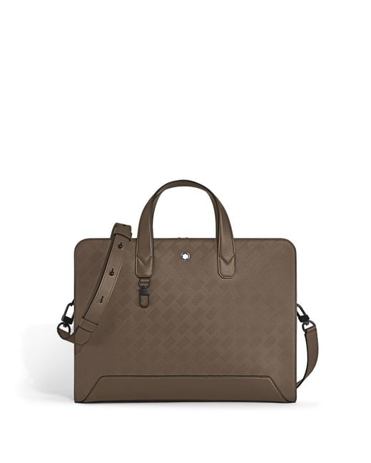 Portadocumenti Sottile di Montblanc in Brown