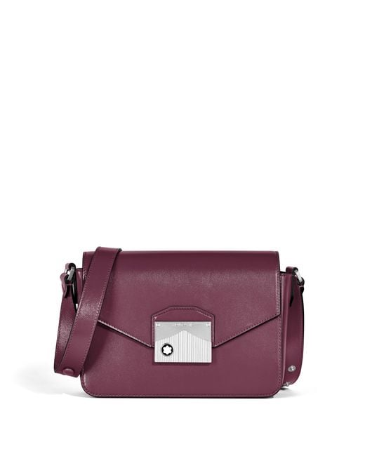 Montblanc Purple Meisterstück Messenger Bag