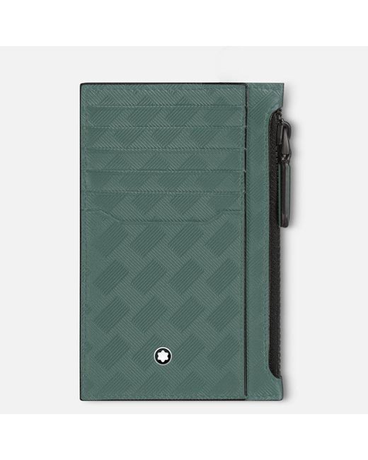 Montblanc Green Extreme 3.0 Card Holder 8cc With Zip - Card Holders
