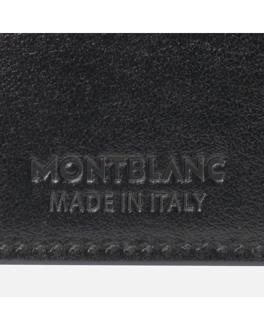 Portafoglio 14 Scomparti Meisterstück di Montblanc in Black da Uomo