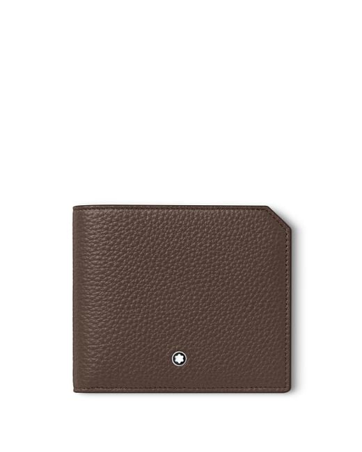 Portafoglio 8 scomparti Grain di Montblanc in Brown da Uomo