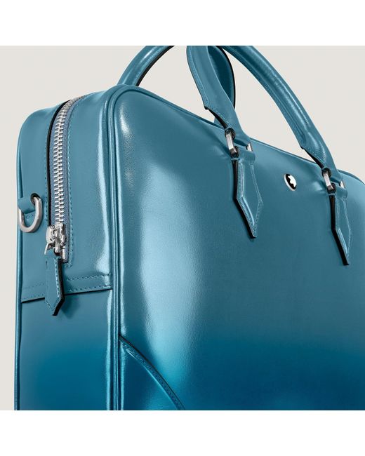 Portadocumenti Meisterstück di Montblanc in Blue da Uomo