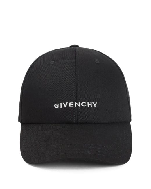 Givenchy Black Curved Cap for men