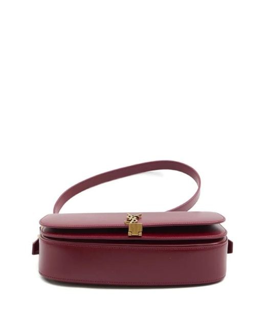 Saint Laurent Purple Voltaire In Box Leather Bags