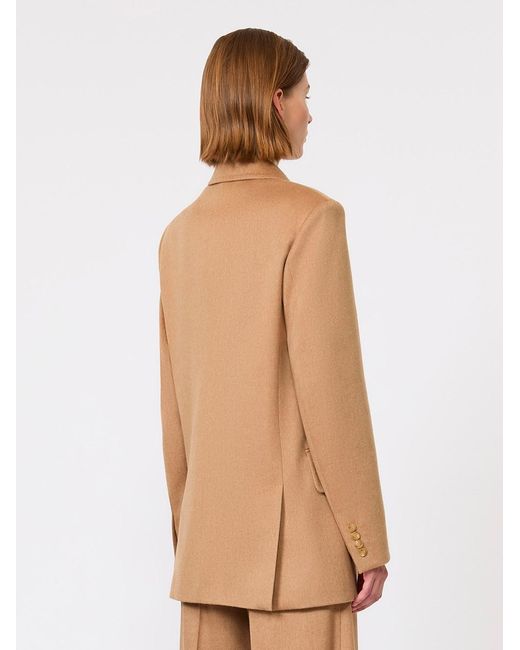 Max Mara Brown Double-Breasted Blazer