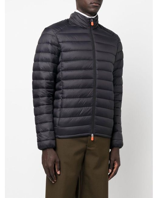 Duck Synthetic Jacket in Black for Men 