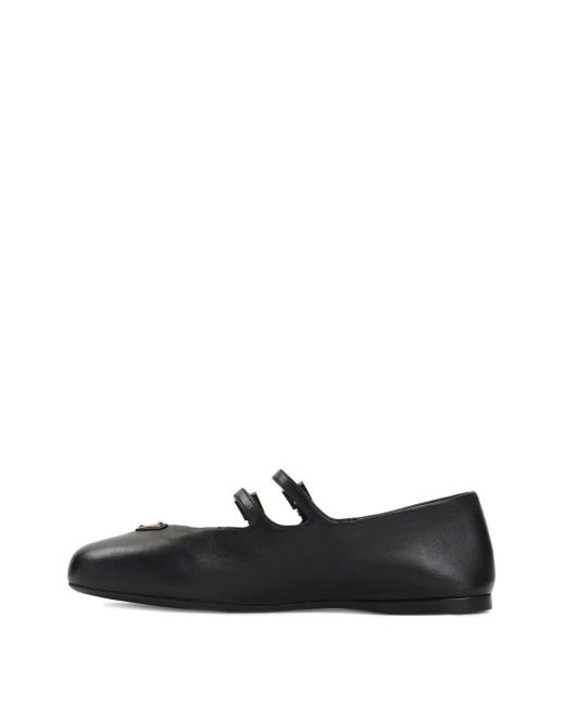 Prada Black Ballet Flats