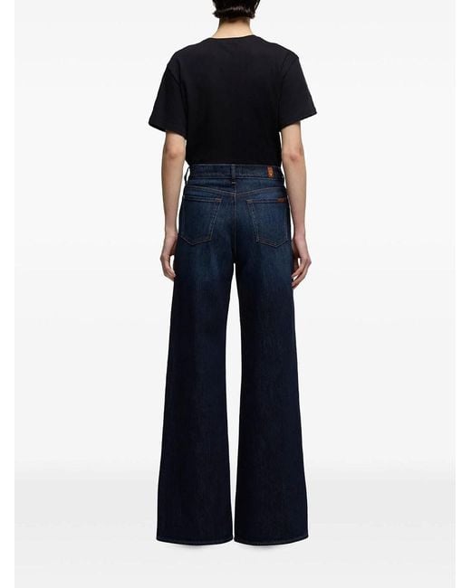7 For All Mankind Blue Tailorless Lotta
