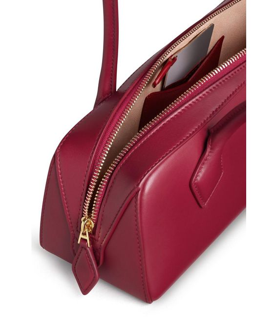 Alaïa Red Le Teckel Medium Leather Bag